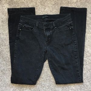 Ann Taylor The Boot Black Stretch Denim Jeans